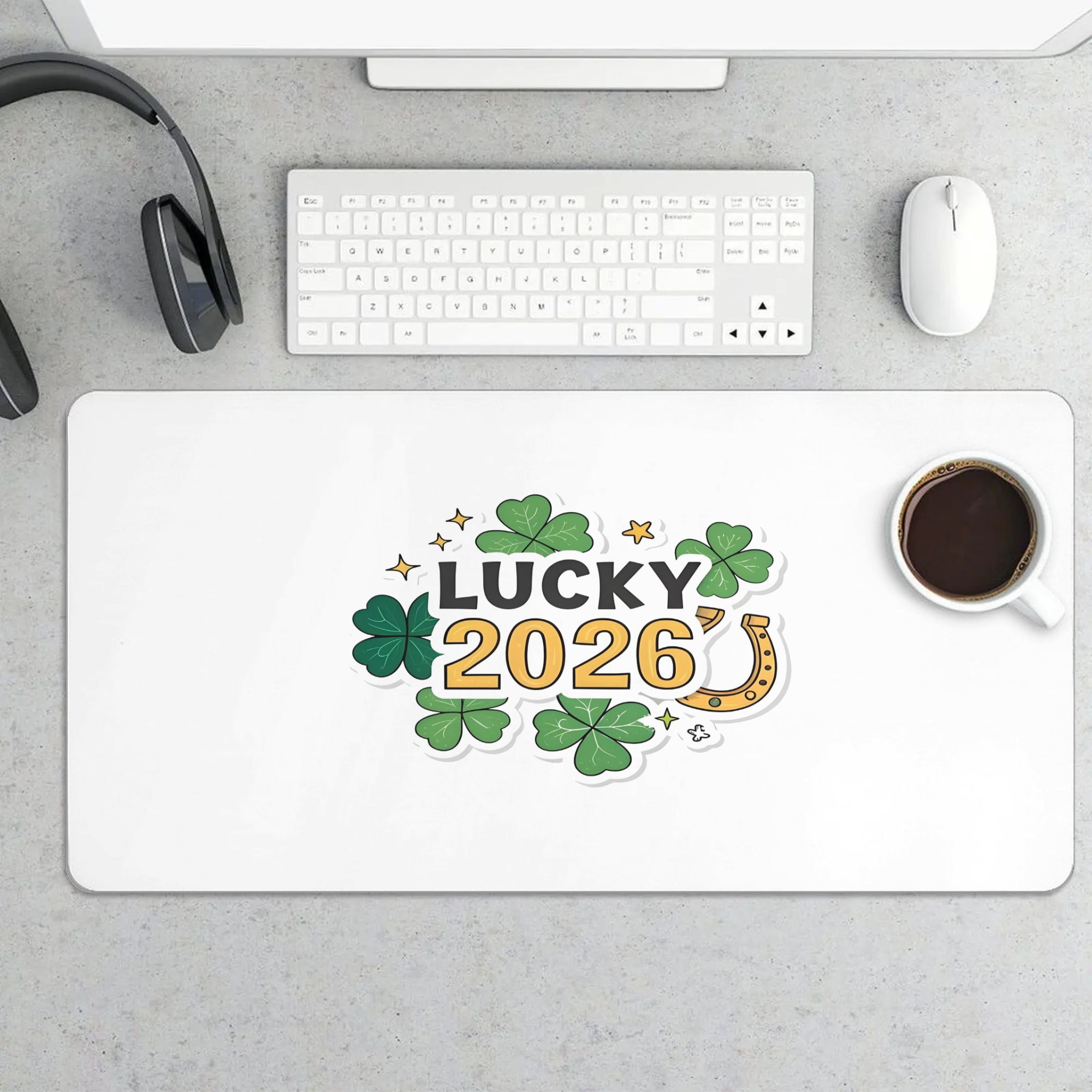Pc Gaming Names - Podkładka pod mysz 2026 Lucky z
