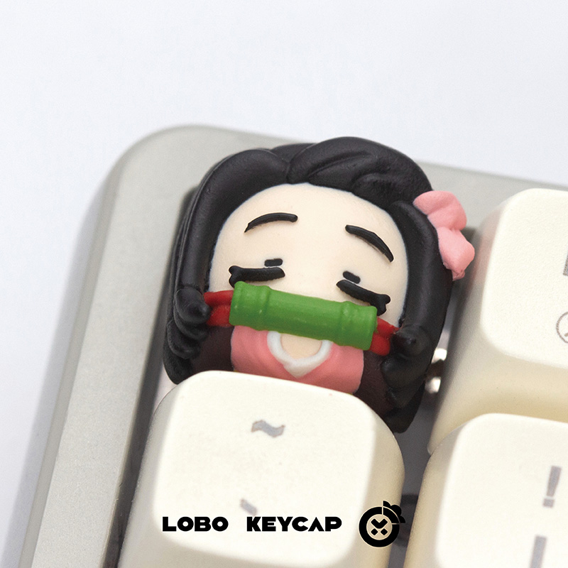 Custom Keycaps - Anime Demon Slayer Kamado Nezuko -