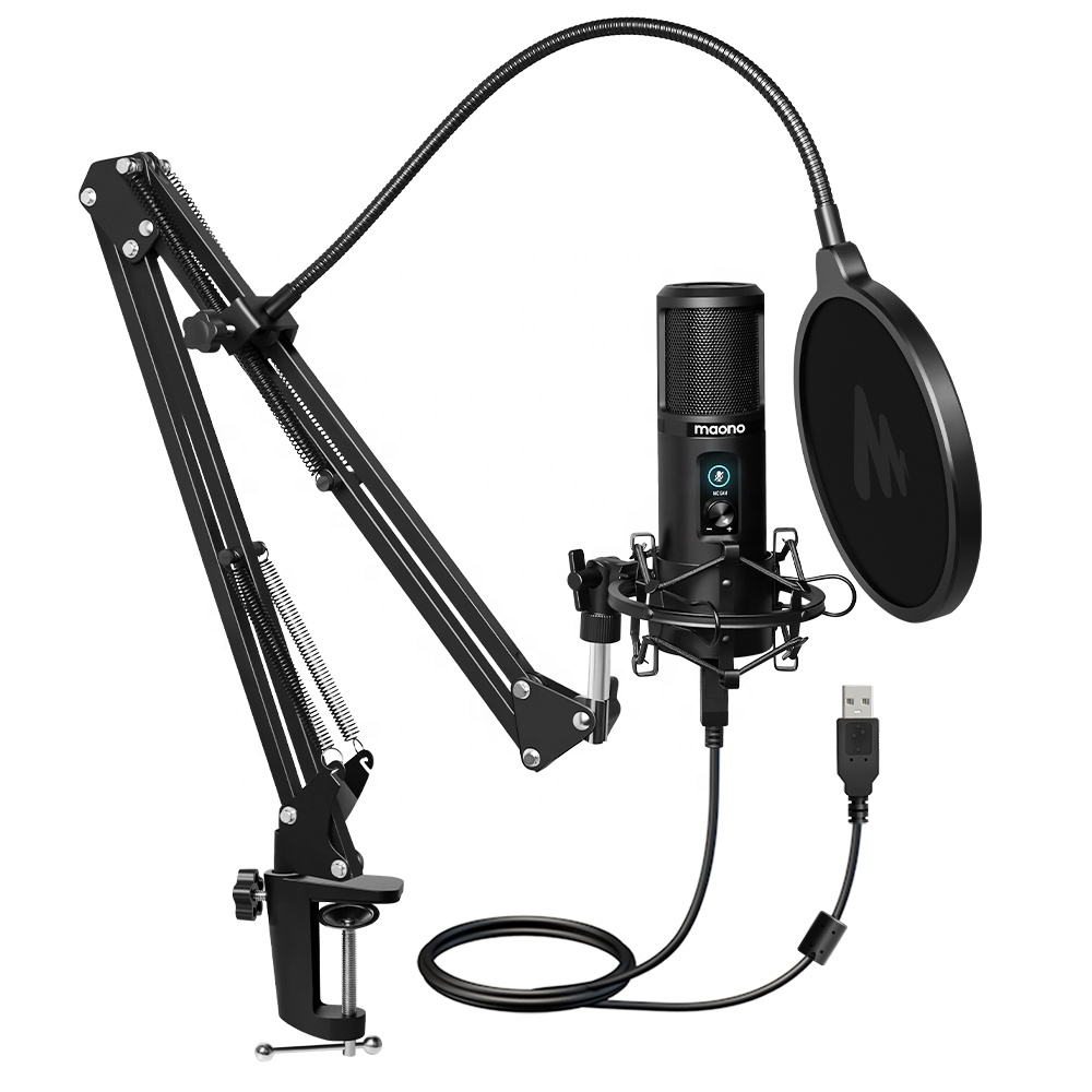 Gaming Microphone - Profesjonalny mikrofon USB MAONO do studia