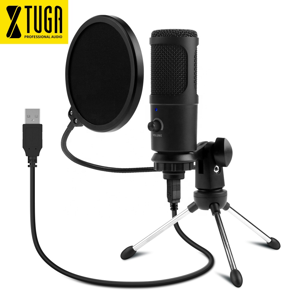 Gaming Microphone - Profesjonalny mikrofon pojemnościowy XTUGA K30 z