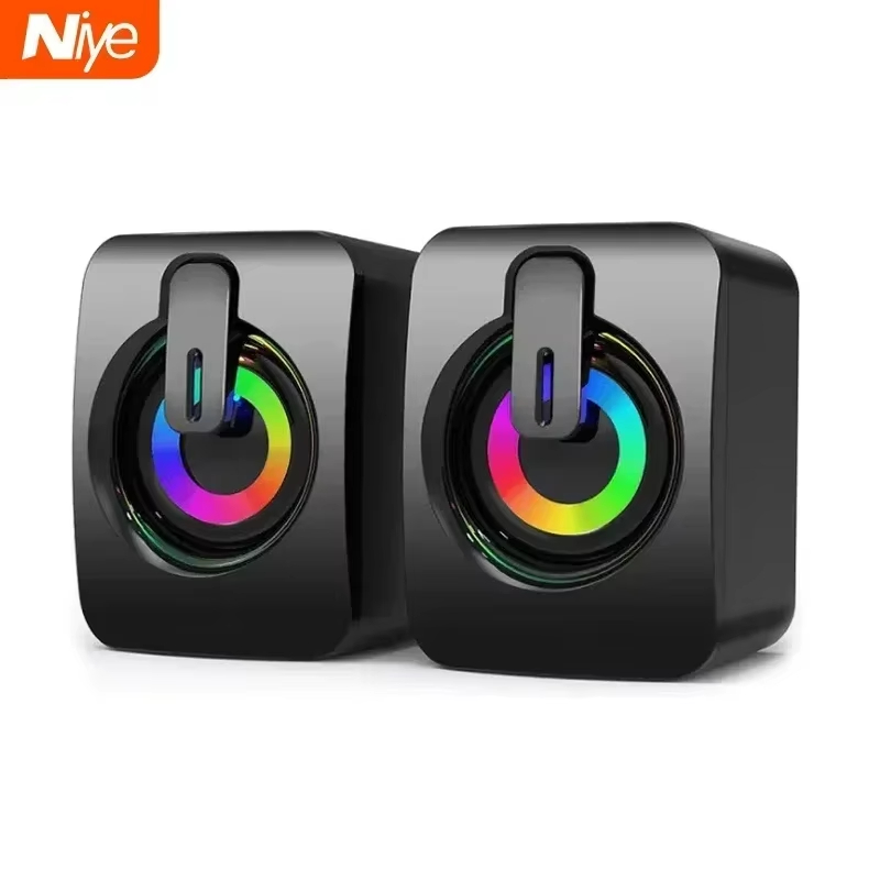 Gaming Microphone - Głośniki komputerowe przewodowe USB Niye do
