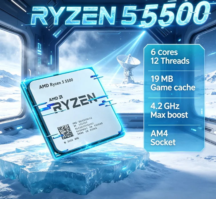 Amd Cpu Ryzen 5 - AMD Ryzen 5 5500 Procesor Gamingowy