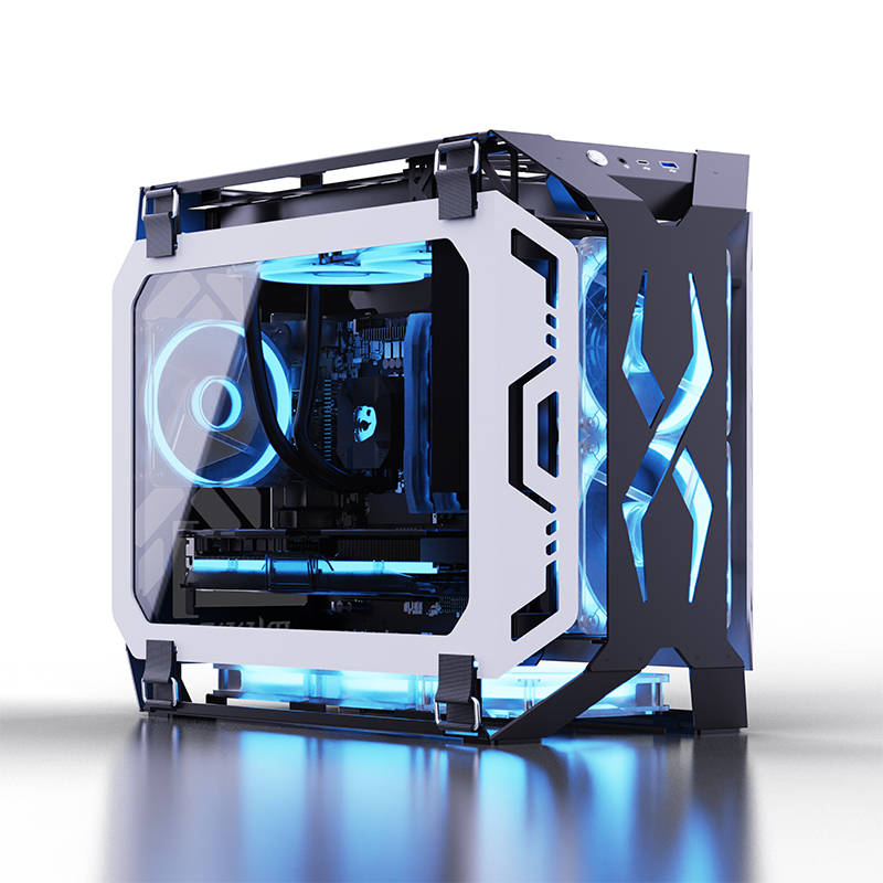 Pc Case Tempered Glass - Obudowa komputerowa Lovingcool, nowy design, otwarty