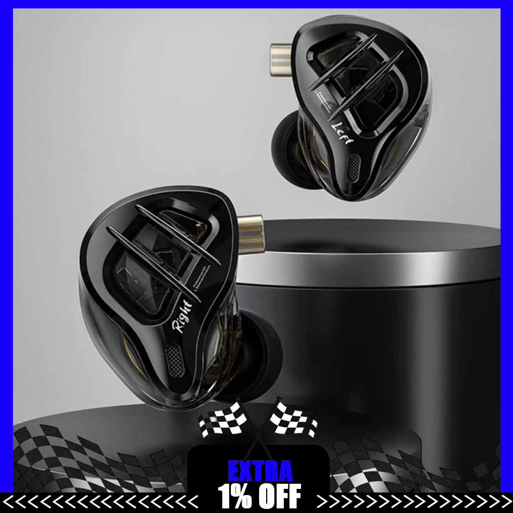 Pc Gaming Earbuds - Słuchawki douszne KZ ZAR Hybrid Driver