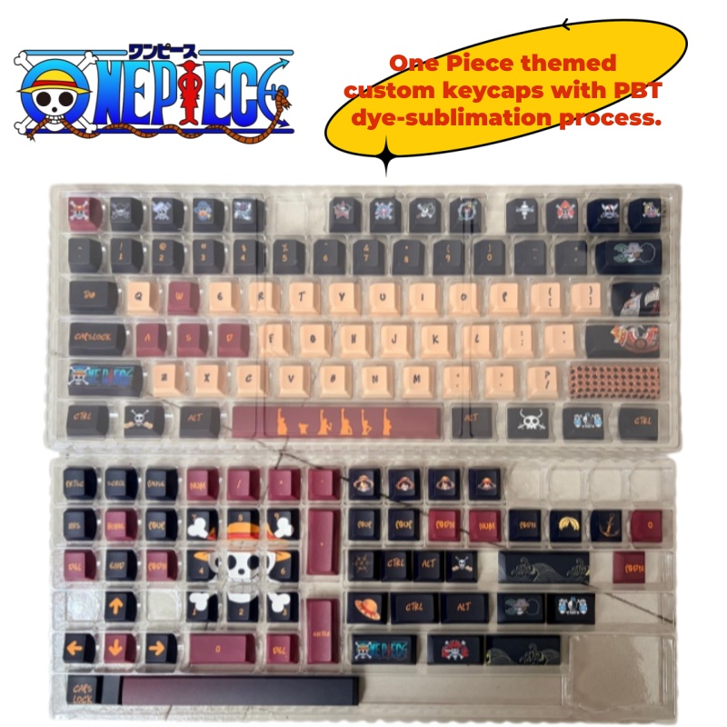 Custom Keycaps - Klawisze PBT z motywami postaci z