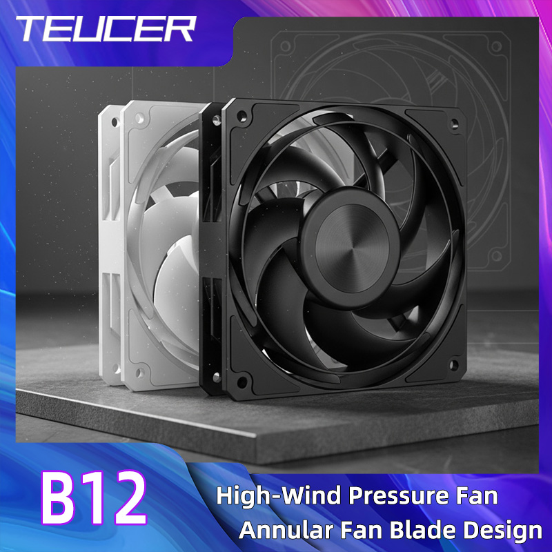 Pc Gaming Liquid Cooling - Wentylator chłodzący procesor TEUCER 120mm, wysokowydajny,