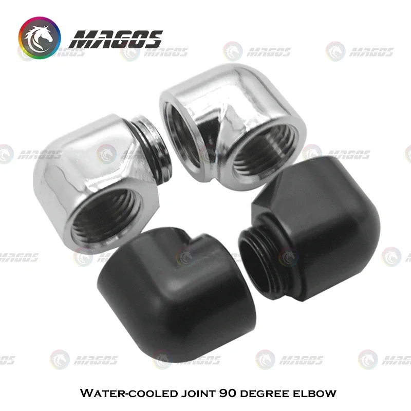 Pc Gaming Liquid Cooling - 2SZT G1/4 90 ° Złączka kątowa