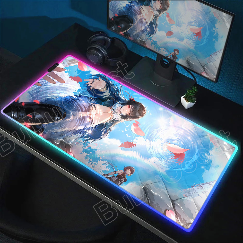 Pc Gaming Girl - Nowa podkładka pod mysz RGB JK