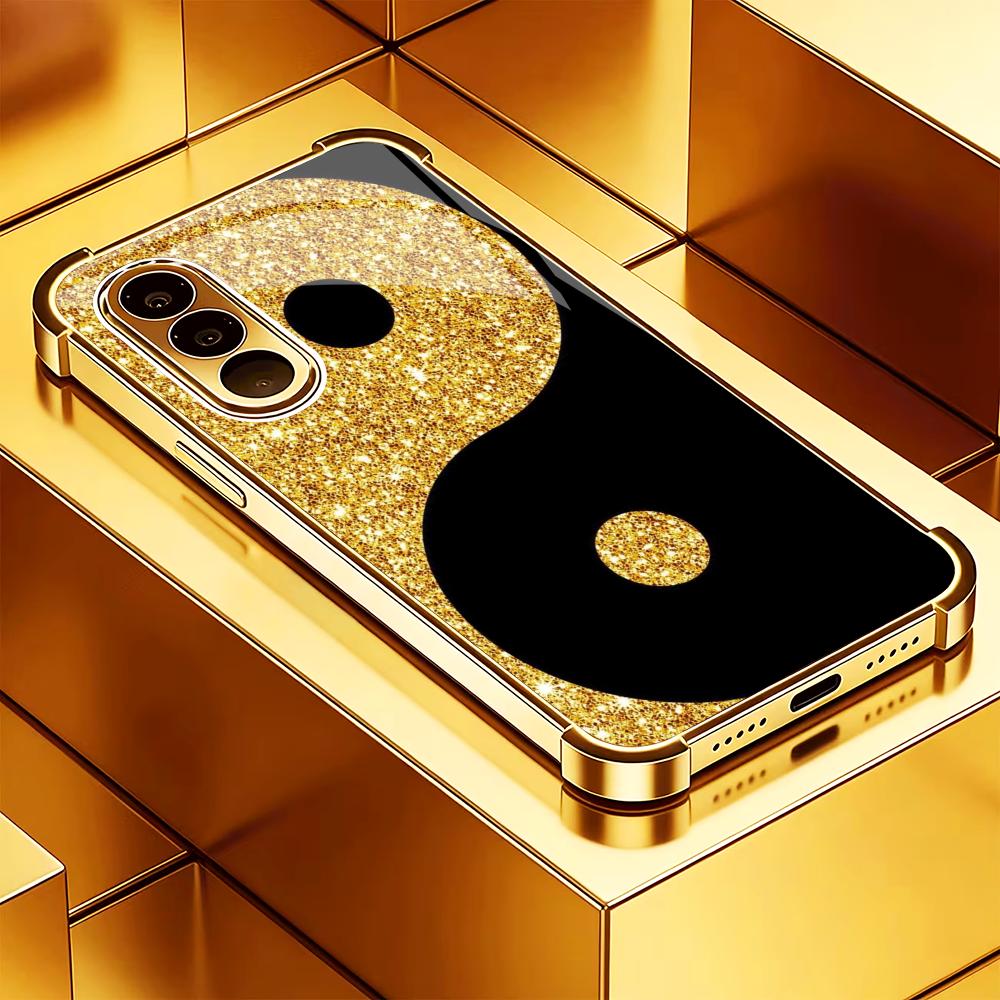 Pc Case Tempered Glass - Luksusowe etui na telefon z wzorem