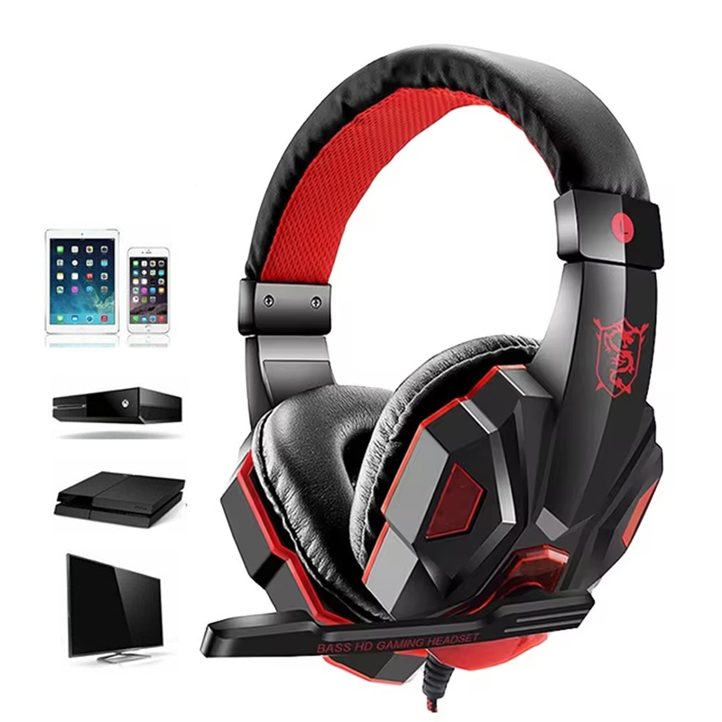 Pc Gaming Earbuds - Słuchawki gamingowe przewodowe 3,5 mm z