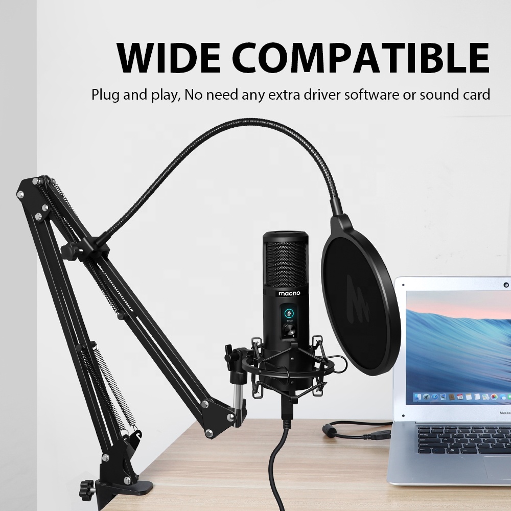 Profesjonalny mikrofon USB MAO – Gaming Microphone recenzja i cena