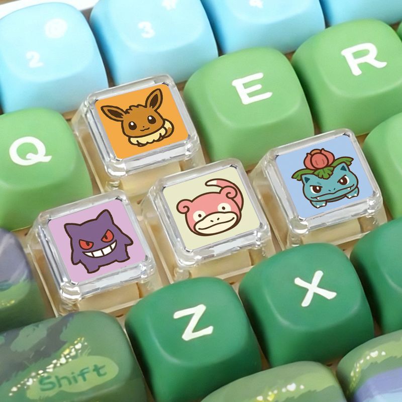 Klawiatura mechaniczna Pokémon – Custom Keycaps recenzja i cena