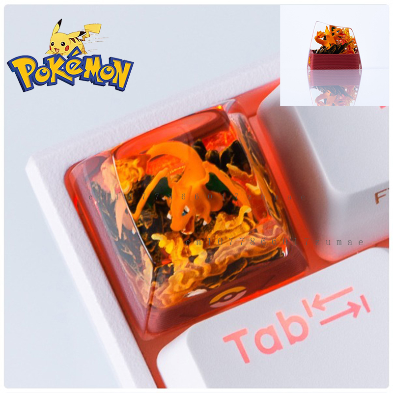 Pokemon Anime nasadki na klawi – Custom Keycaps recenzja i cena