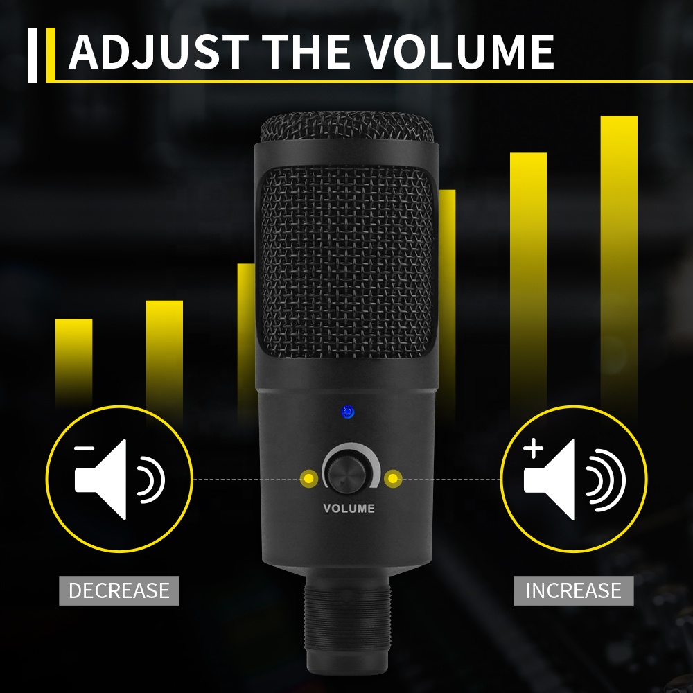 Profesjonalny mikrofon pojemno – Gaming Microphone recenzja i cena