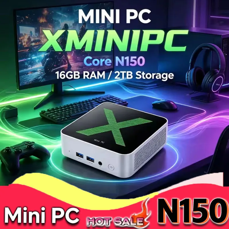 X Mini PC Core N150 Win11｜32GB – Pc Gaming Video recenzja i cena