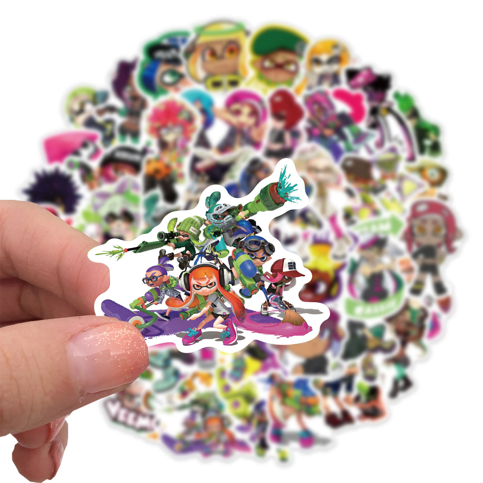 10/30/50 szt. Naklejki Splatoo – Pc Gaming Girl recenzja i cena