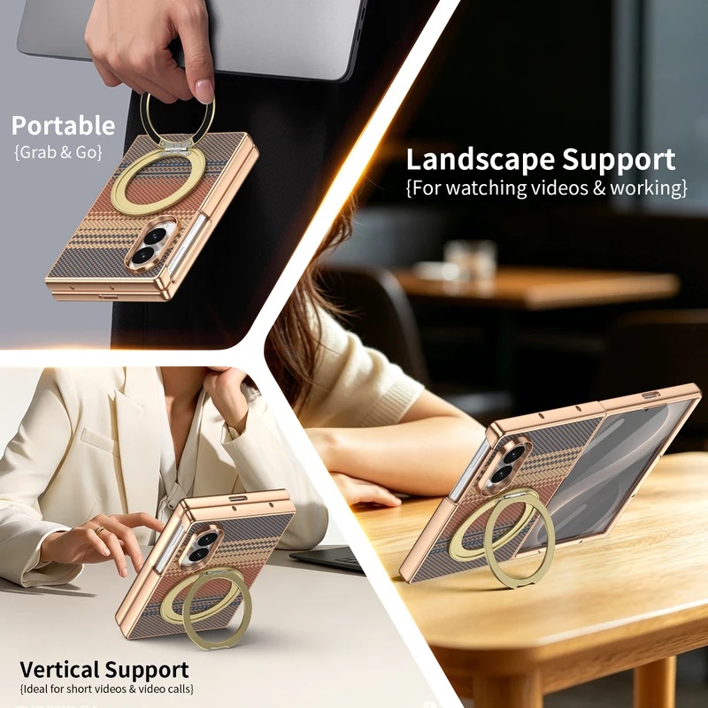 Skórzane etui z obrotową o 360 – Pc Case Tempered Glass recenzja i cena