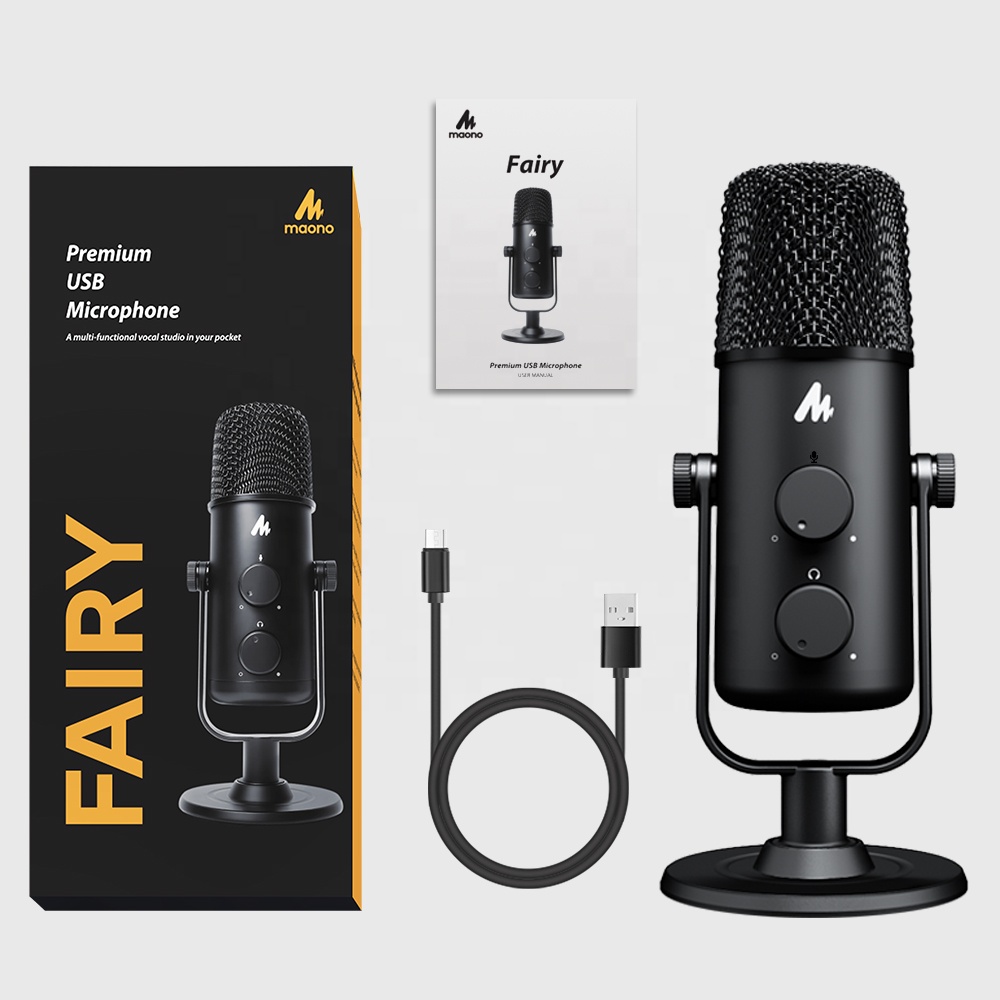 MAONO Mikrofon pojemnościowy U – Gaming Microphone recenzja i cena