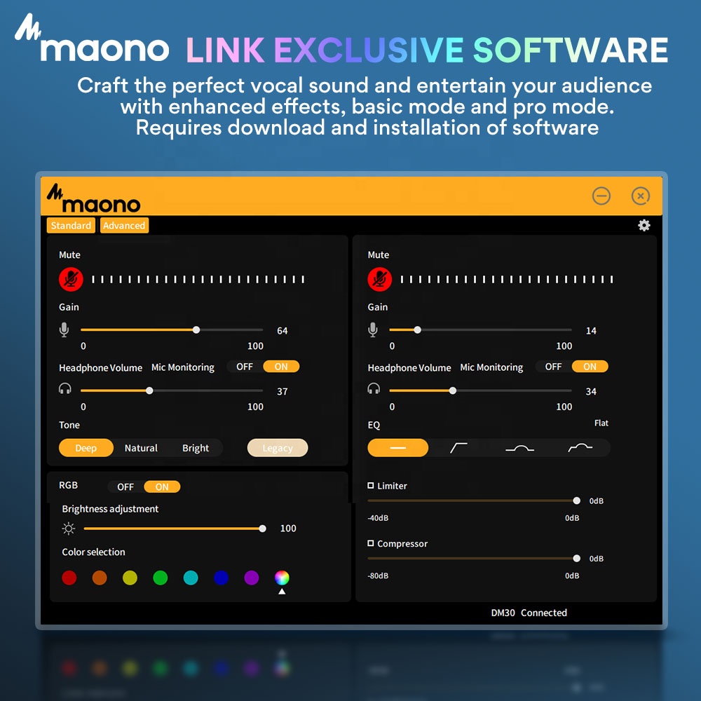 Maono DM30 Programowalny Mikro – Gaming Microphone recenzja i cena