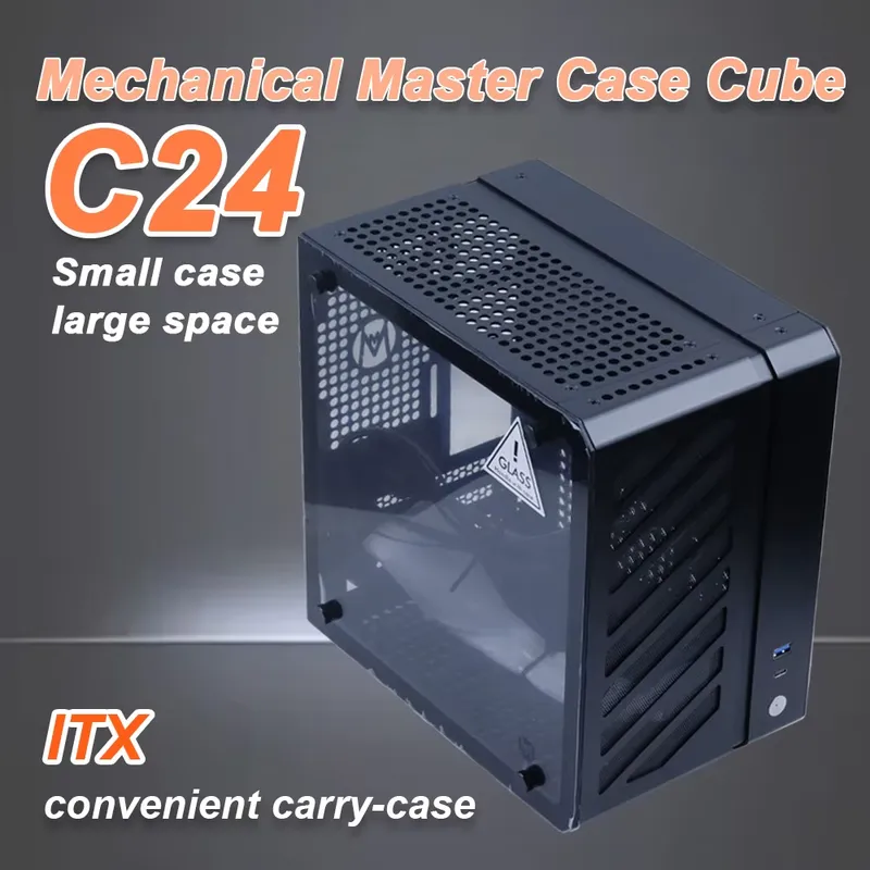 Obudowa komputerowa C24 Sugar  – Pc Case Tempered Glass recenzja i cena
