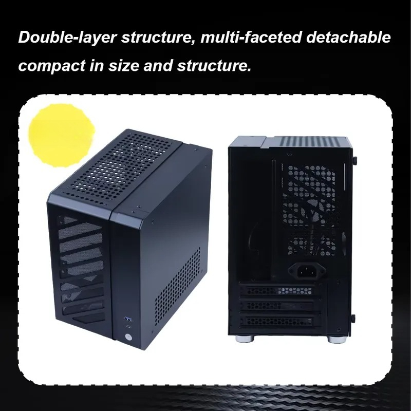 Obudowa komputerowa C24 Sugar  – Pc Case Tempered Glass recenzja i cena