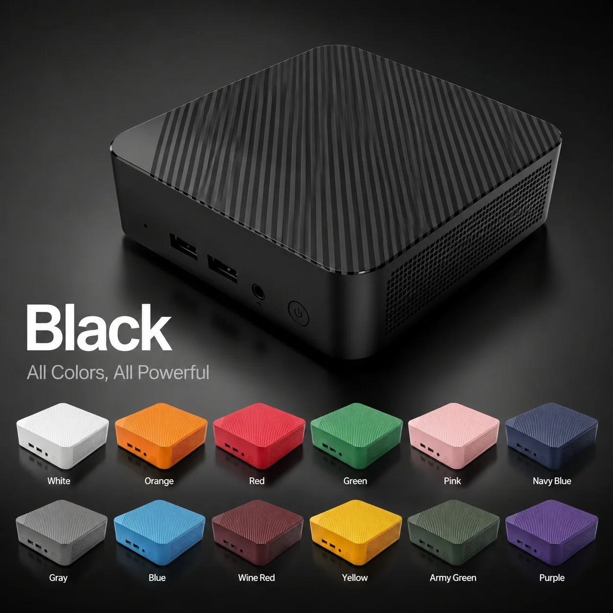 Wysokowydajny kolorowy mini PC – Pc Gaming Video recenzja i cena