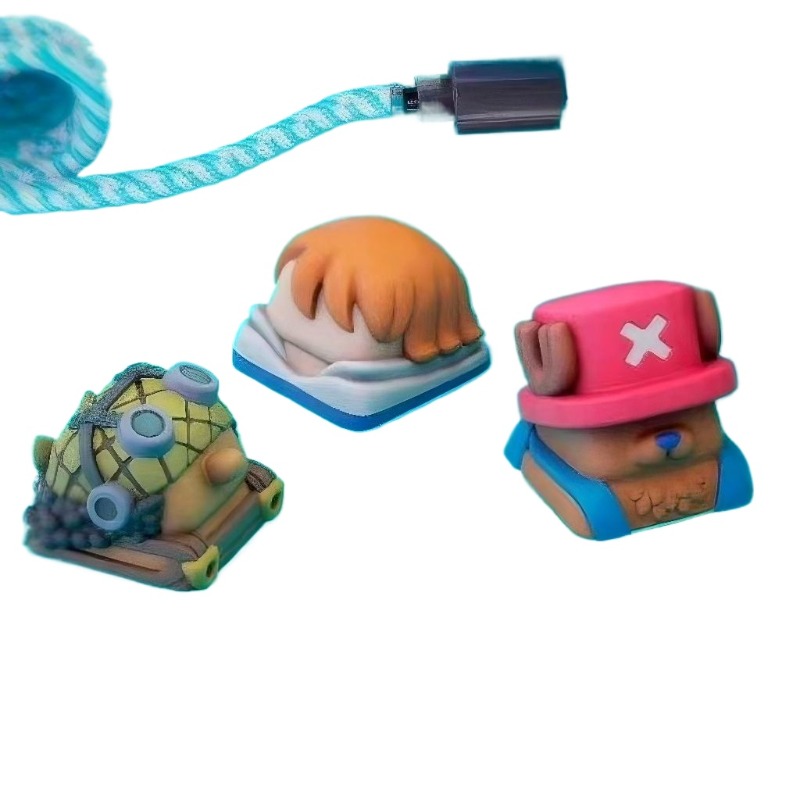 One Piece Chopper Nami anime k – Custom Keycaps recenzja i cena