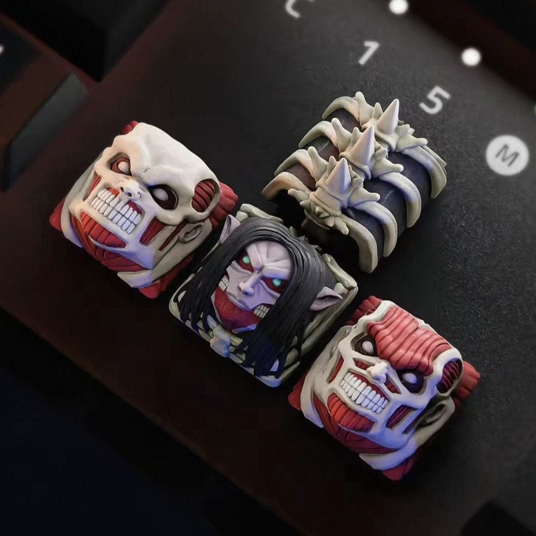 Nowy zestaw keycapów Attack on – Custom Keycaps recenzja i cena