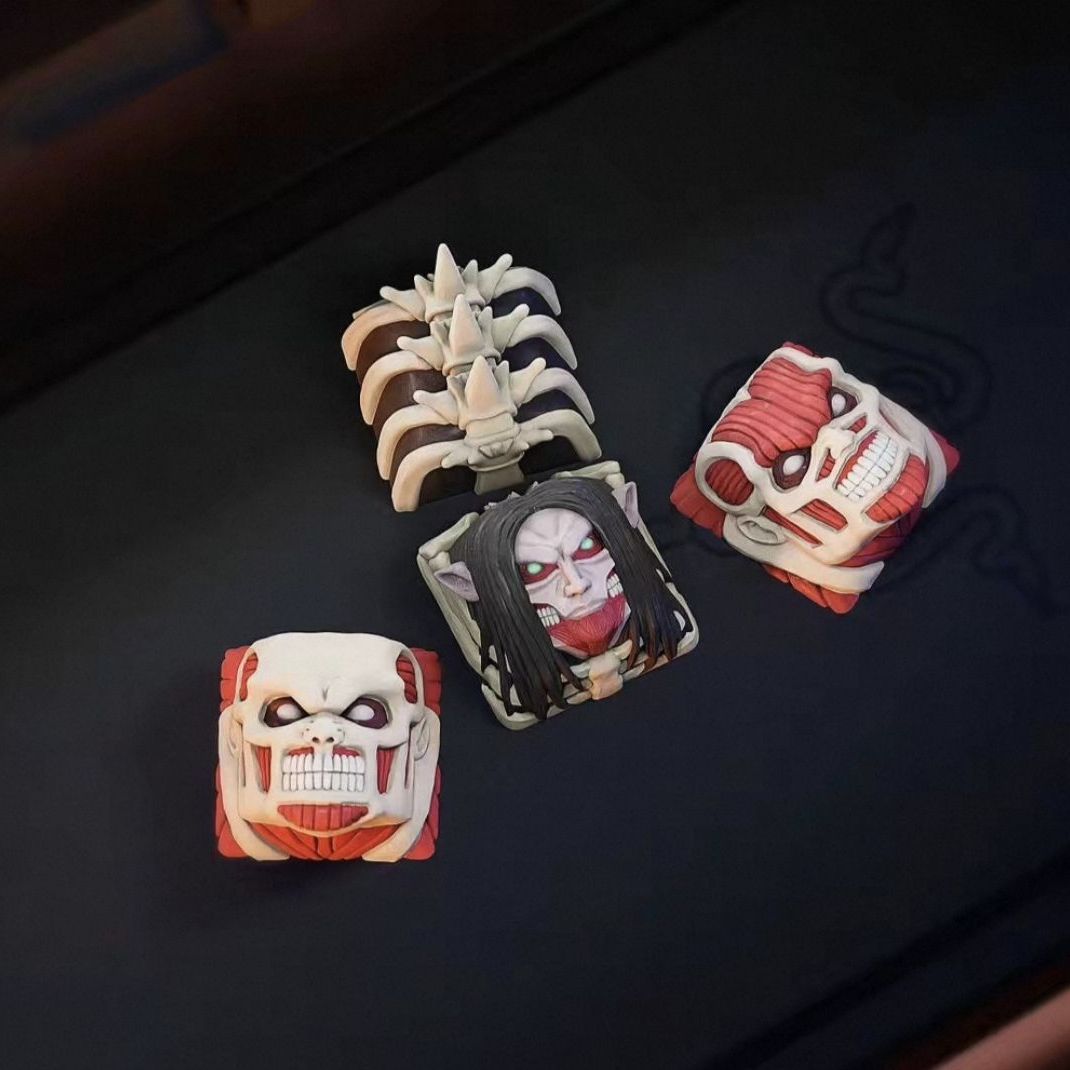 Nowy zestaw keycapów Attack on – Custom Keycaps recenzja i cena