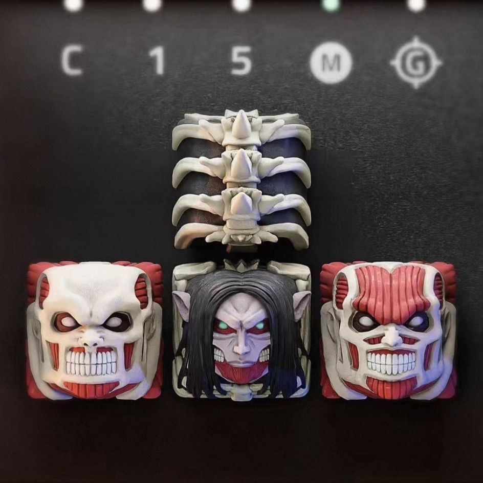 Nowy zestaw keycapów Attack on – Custom Keycaps recenzja i cena