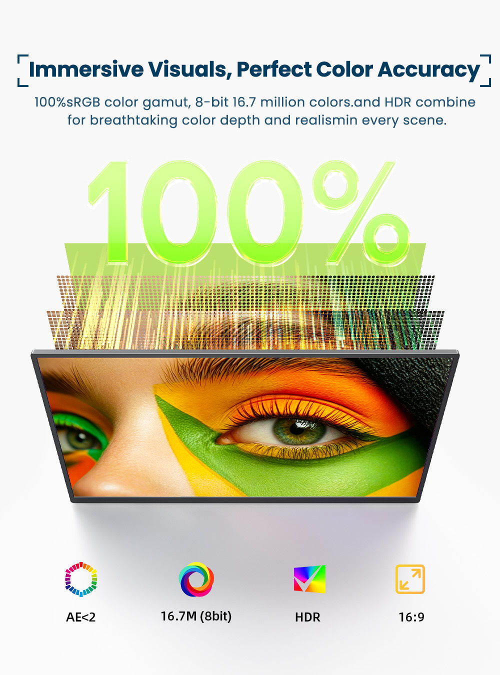 EVICIV 4K przenośny monitor 10 – Pc Gaming Video recenzja i cena