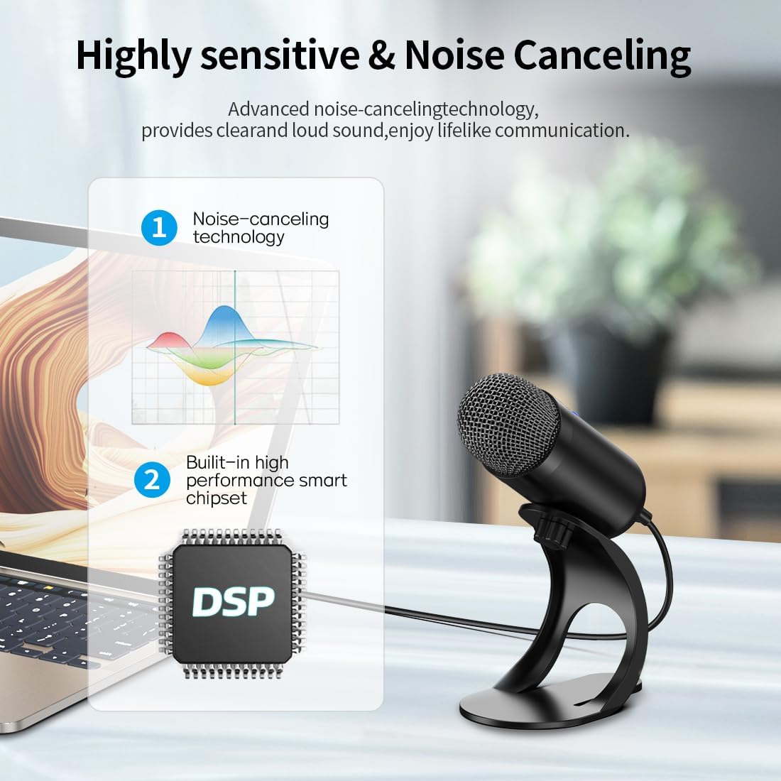 Profesjonalny mikrofon USB, mi – Gaming Microphone recenzja i cena