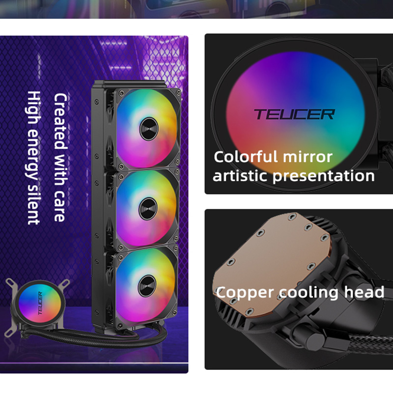 TEUCER AF-120 Water Cooler 12c – Pc Gaming Liquid Cooling recenzja i cena