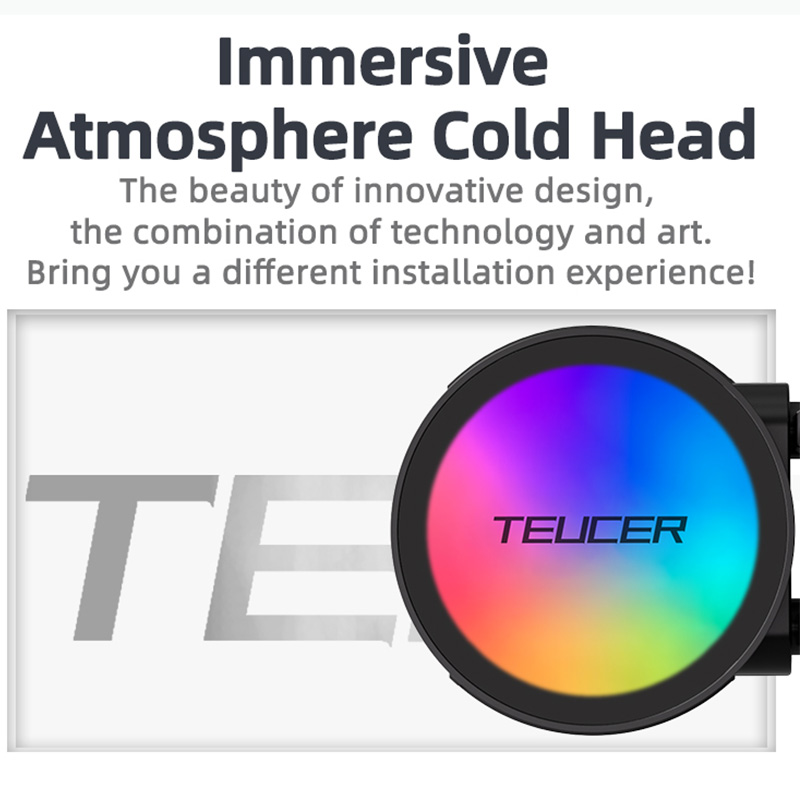 TEUCER AF-120 Water Cooler 12c – Pc Gaming Liquid Cooling recenzja i cena