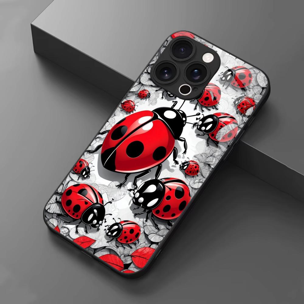 Etui na telefon z wzorem czerw – Pc Case Tempered Glass recenzja i cena